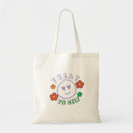 Treat Yo Self | Fun & Stylish Reusable Tote Bag トートバッグ