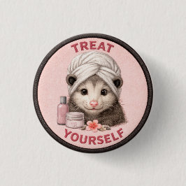 Treat Yourself 缶バッジ