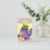 Treat Yourself, Purple Raccoon with Icecream 名刺 (スタンド正面)