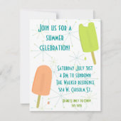 Treats招待状 招待状 (正面)