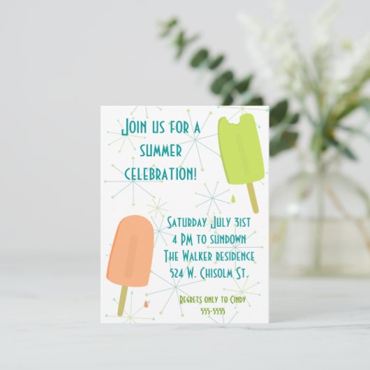 Treats招待状 招待状 (スタンド正面)