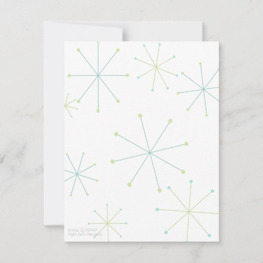 Treats招待状 招待状 (裏面)