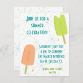 Treats招待状 招待状 (正面/裏面)