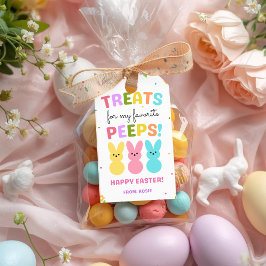 Treats for My Favorite Peeps Easter Gift Tags ギフトタグ