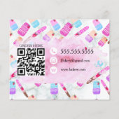 Treats Pretzels Baker Bakery Treats Pink チラシ (裏面)