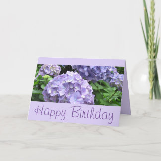 Trebahの庭、コーンウォールのアジサイ カード