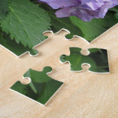 Trebahの庭、コーンウォールのアジサイ ジグソーパズル (側面)