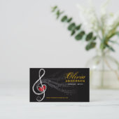 Treble Loveハート楽音交響曲 名刺 (スタンド正面)