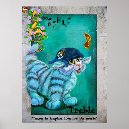 Treble Posterの問題 ポスター (正面)