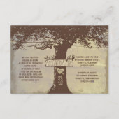 Treeの宿泊施設 エンクロージャーカード (正面)