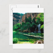 treeぶら下がったな湖のGlenwood渓谷コロラド州 ポストカード (正面/裏面)