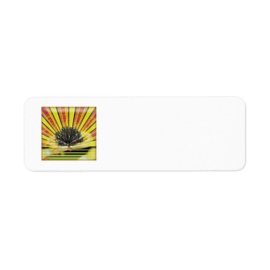 tree1 by amarisperezリターンラブル ラベル (正面)