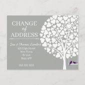 Tree & お洒落 Birdsの新しいアドレスのお知らせ 案内ポストカード (正面)