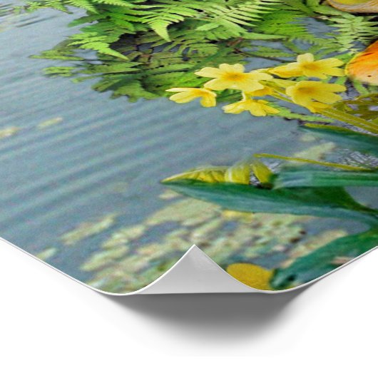 Tree ユーモアのある Frog遊's fiddle ポスター (角)