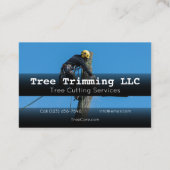 Tree 広告 Cutting Services社Business C 名刺 (裏面)