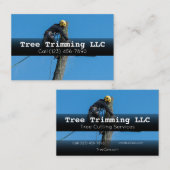 Tree 広告 Cutting Services社Business C 名刺 (正面/裏面)