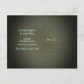 Tree 素朴 Carve - – 日付はがきを保存する 案内ポストカード (裏面)