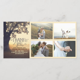 Tree 素朴 Dream Summer's 結婚 Thank You サンキューカード