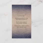 Tree and String of Lightsフェスティバルと夢 名刺 (裏面)