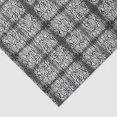 Tree Bark Black And White Photo Closeup Pattern 薄葉紙 (詳細)