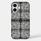 Tree Bark Black And White Photo Closeup Pattern Case-Mate iPhoneケース (裏面)