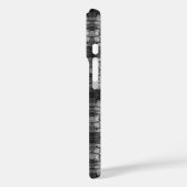 Tree Bark Black And White Photo Closeup Pattern Case-Mate iPhoneケース (裏面 / 左)