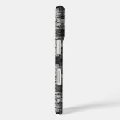 Tree Bark Black And White Photo Closeup Pattern Case-Mate iPhoneケース (裏面 / 右)