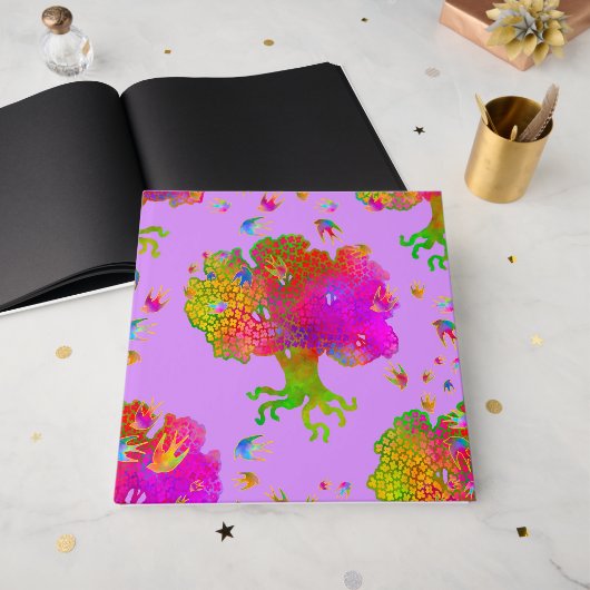 Tree Birds Evensong ゲストブック (正面見開き)