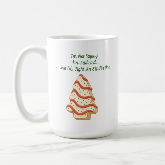 Tree Cakes – Holiday Mug コーヒーマグカップ (左)