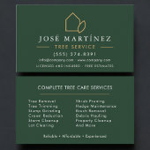 Tree Care Service Professional 名刺