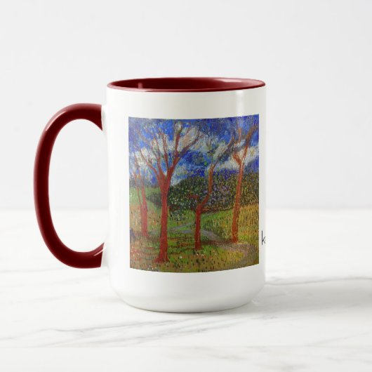 Tree colorful マグカップ (左)