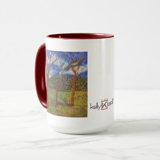 Tree colorful マグカップ (正面左)