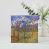 Tree colorful flat card (スタンド正面)