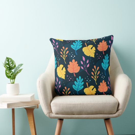 Tree colour pillow design クッション (椅子)