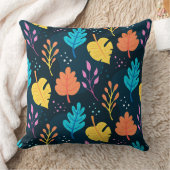 Tree colour pillow design  クッション (ブランケット)
