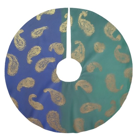 Tree/Crescent ブラッシュドポリエステルツリースカート (正面)