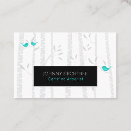 *~* Tree Doctor Blue Birds Arborist樺の木ツリー 名刺