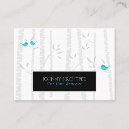*~* Tree Doctor Blue Birds Arborist樺の木ツリー 名刺