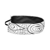 「Tree Drops」ラインスケッチヘアバンド アスレチックヘッドバンド (左)