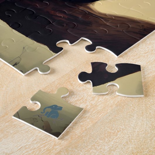 Tree Elephant - Puzzle ジグソーパズル (側面)