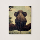 Tree Elephant - Puzzle ジグソーパズル (縦)