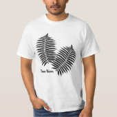 Tree Fern Shirt、Plant lover shirt Tシャツ (正面)