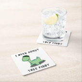 TREE FIDDY - LOCH NESS MONSTERが必要です スクエアペーパーコースター (インサイチュ)