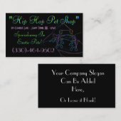 Tree Frog名刺サンプル4 名刺 (正面/裏面)