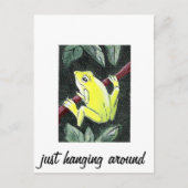 Tree Frog -つるジャストのまわりに ポストカード (正面)