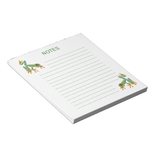 Tree frog ノートパッド (アングル)