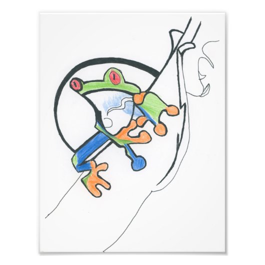 Tree Frog フォトプリント (正面)