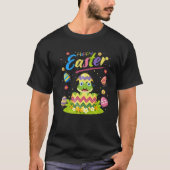 Tree Frog Lover Funny Easter Egg Tree Frog Happy E Tシャツ (正面)