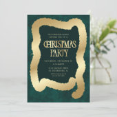 Tree Garland Christmas Party Invitation 招待状 (スタンド正面)