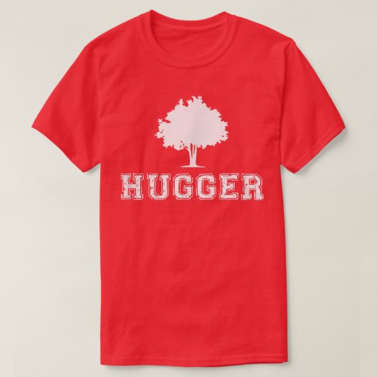 Tree Hugger Green Environmental Nature Funny Gift Tシャツ (デザイン正面)